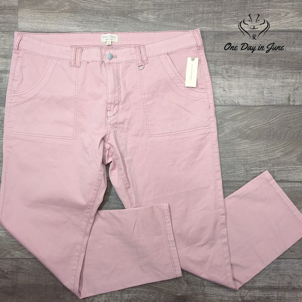 Pilcro Straight Leg Jeans Size 34 (18)